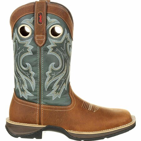 Durango Rebel by Pull-On Western Boot, SADDLEHORN/CLOVER, W, Size 10 DDB0131